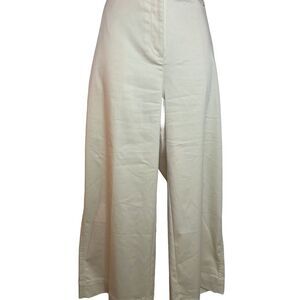 Chico’s Women's Cream Wide-Leg Pants Size 12